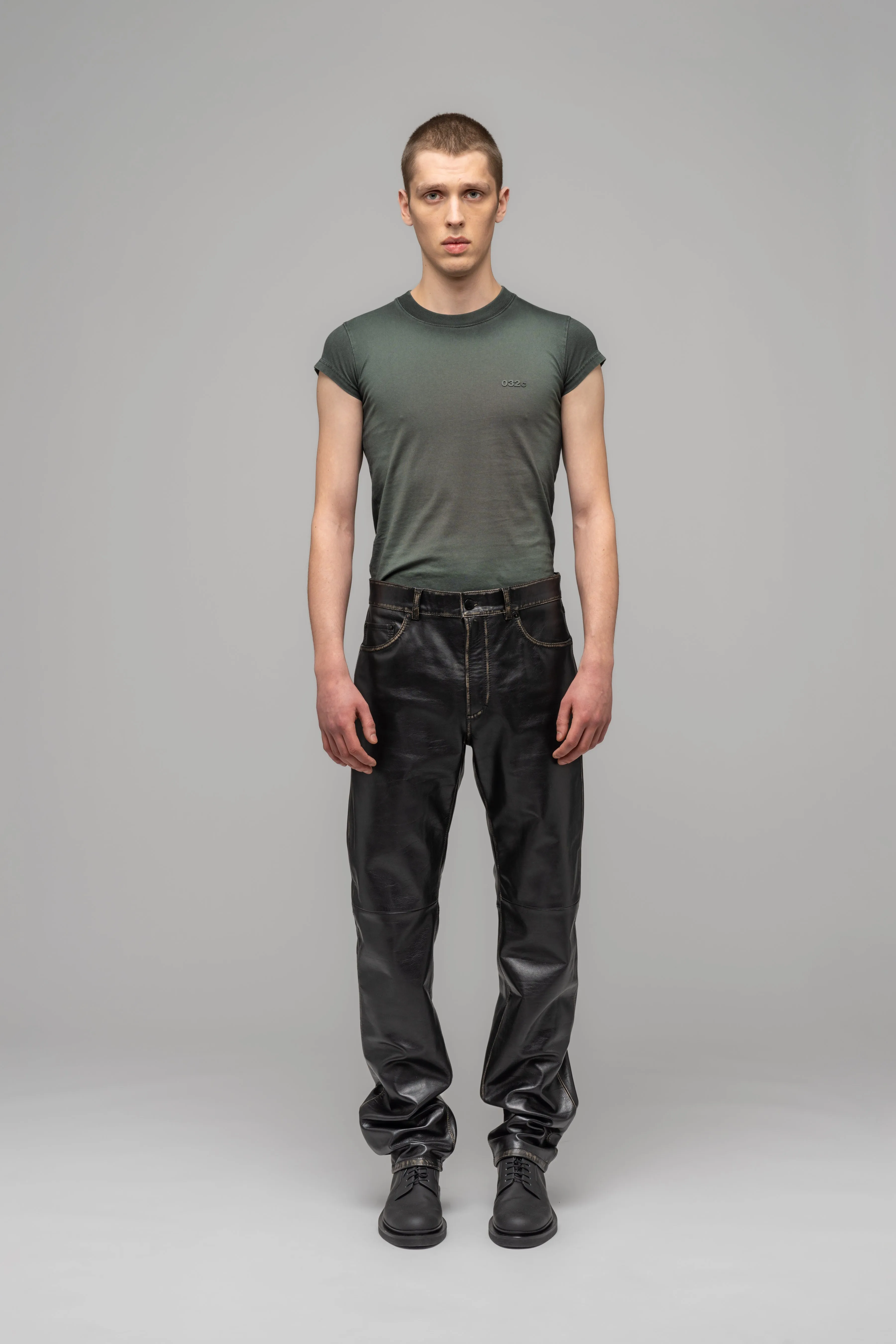 "UMA" LEATHER TROUSERS