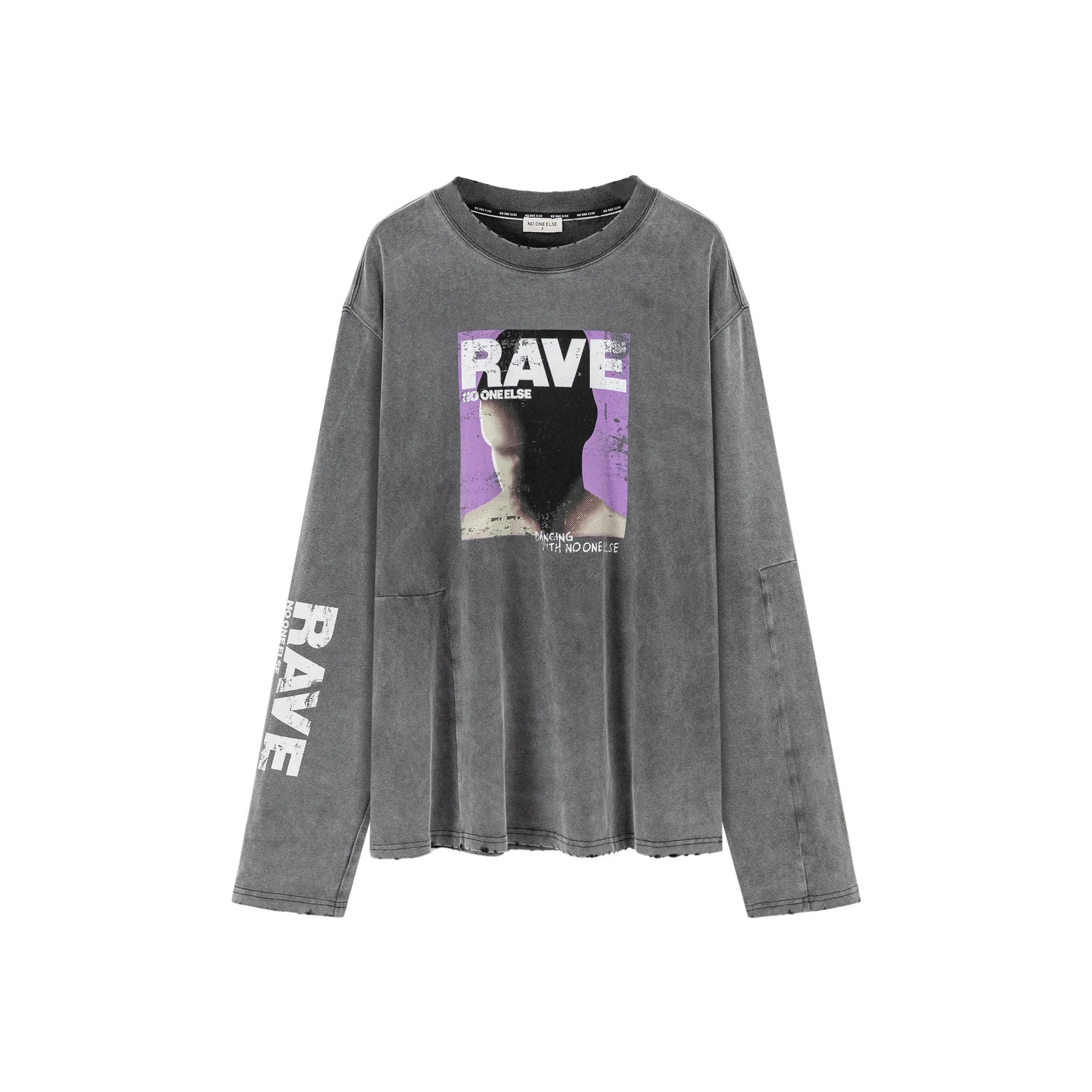 Rave Vintage Printed Boxy T-Shirt