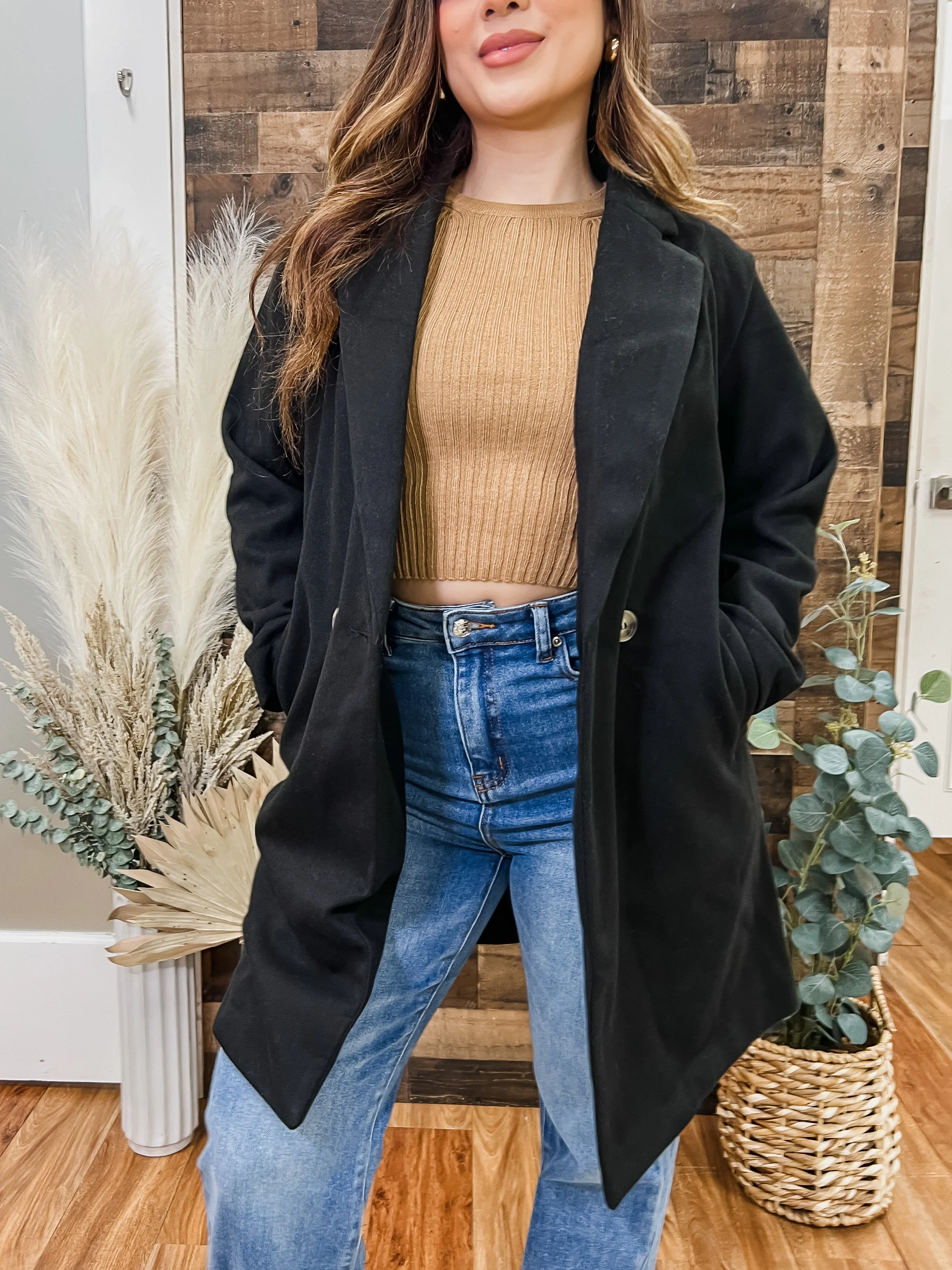 RESTOCK! Bailey Double Breasted Classic Coat