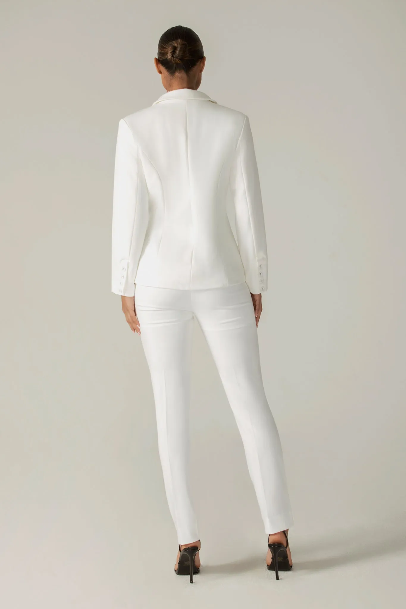 Rocio Tailored Blazer (Off White)