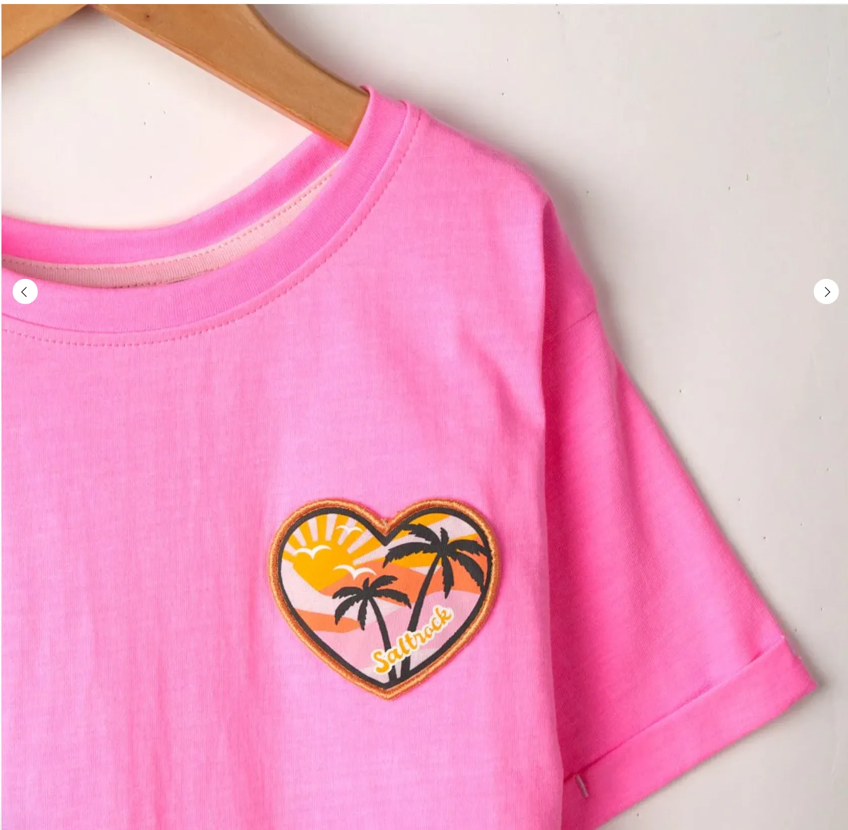 Saltrock Sunshine State - Recycled Kids T-Shirt - Pink