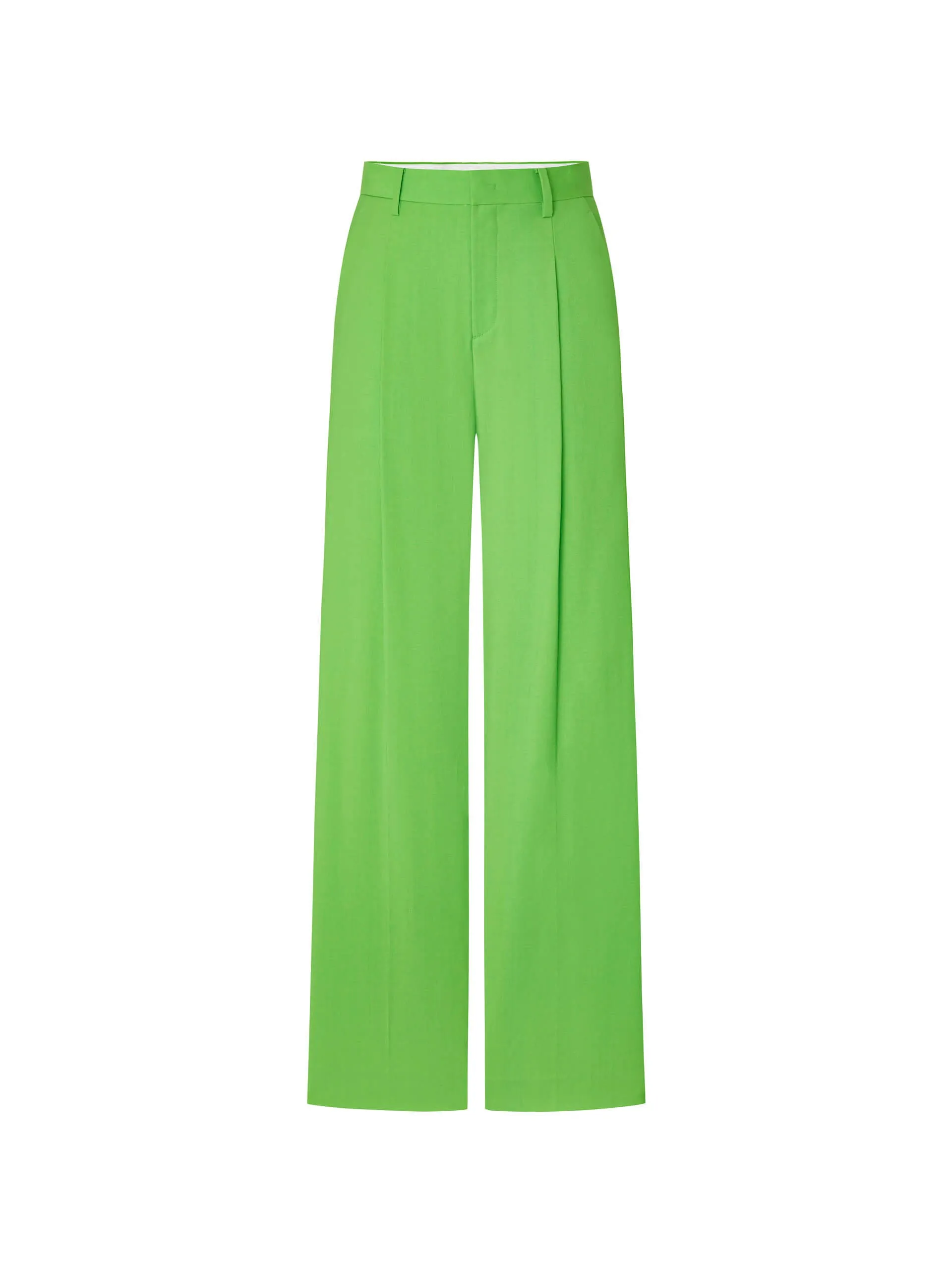 Tailored Pleated Suit Pants