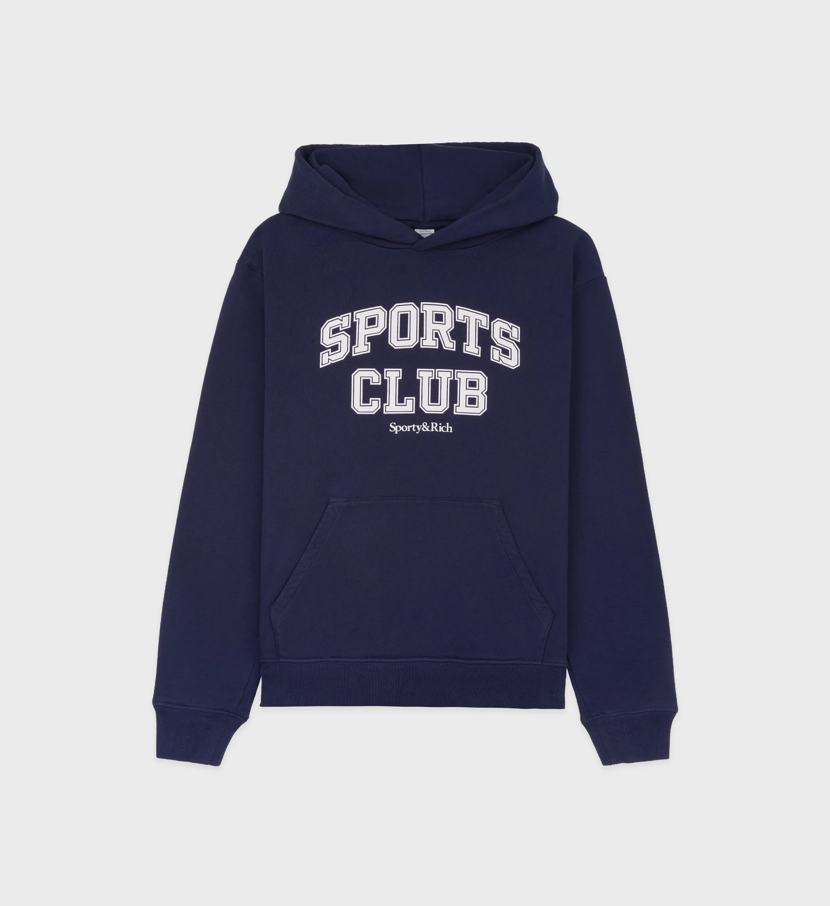 Varsity Hoodie - Navy/White