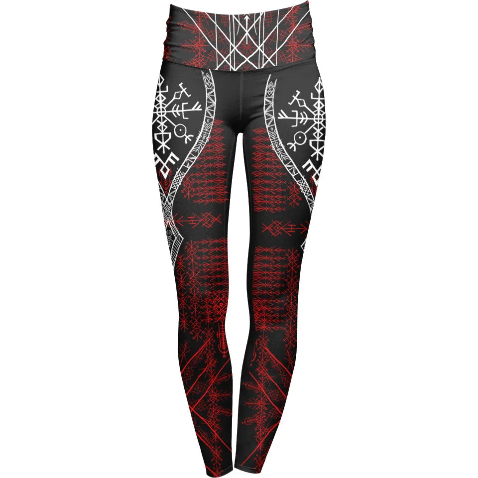 Web of Fate High Waisted Leggings