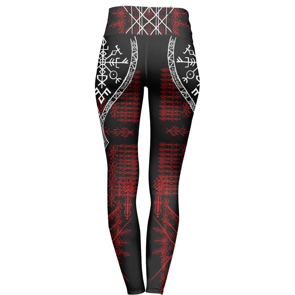 Web of Fate High Waisted Leggings