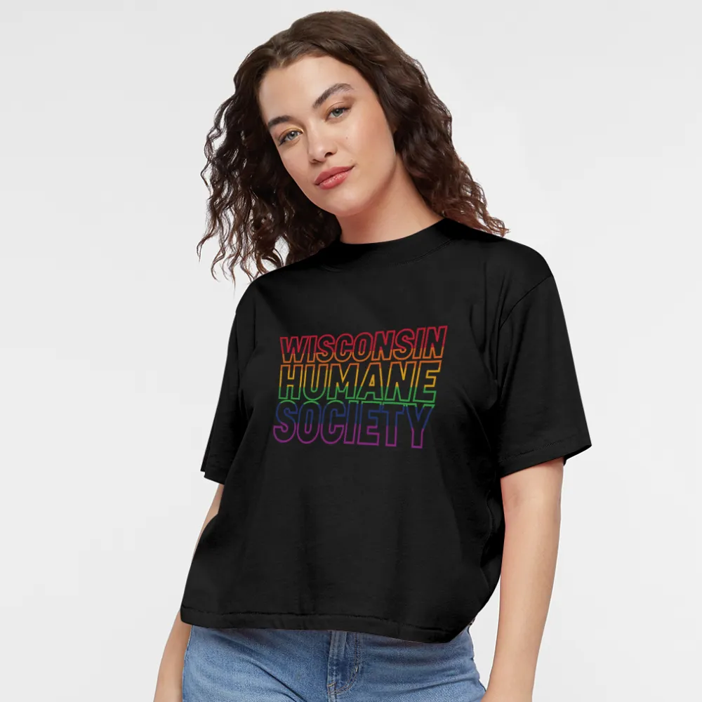 WHS Pride Rainbow Boxy Tee