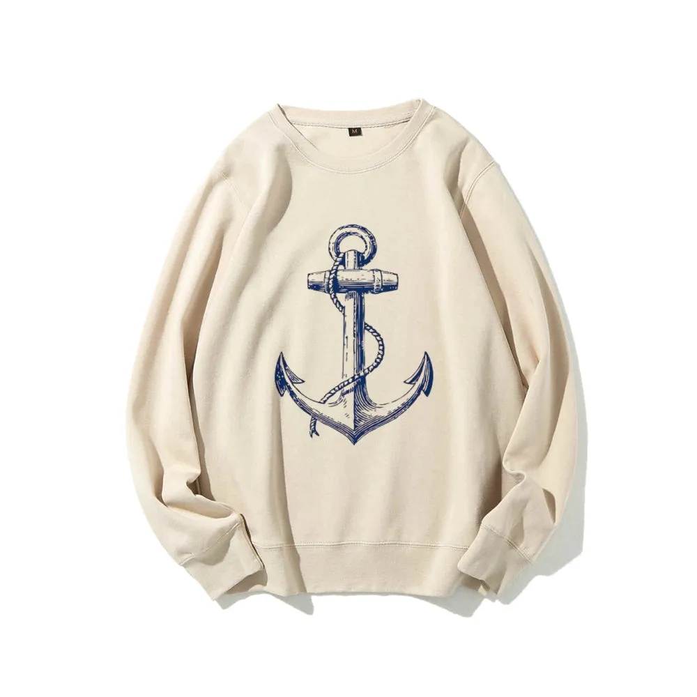 Women Anchor Graphic Sweatshirts