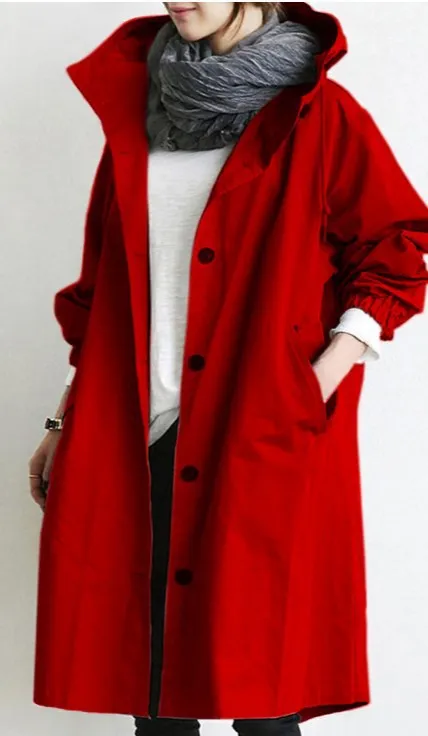 Women's Autumn Windbreaker Mid-length Small Temperament Waist-controlled Women's Woolen Coats