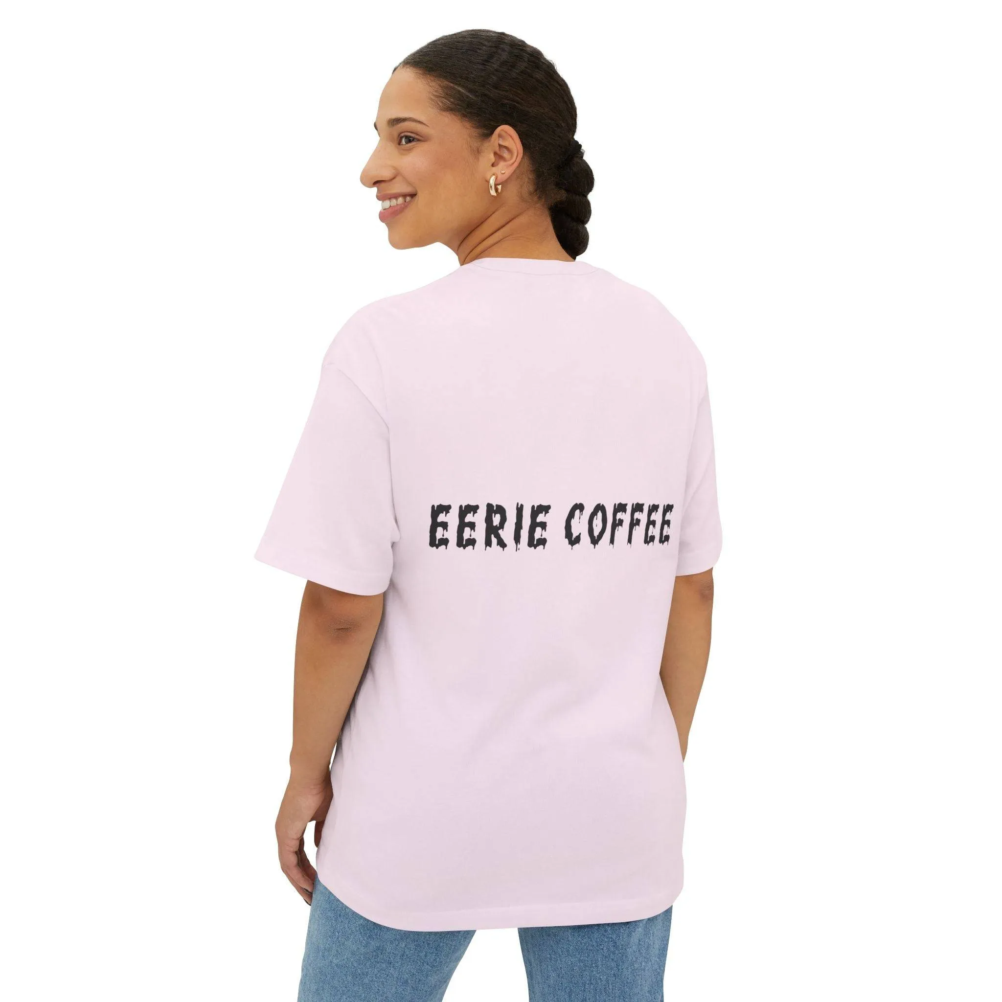 Women's Hallow Coffee Boxy Tee