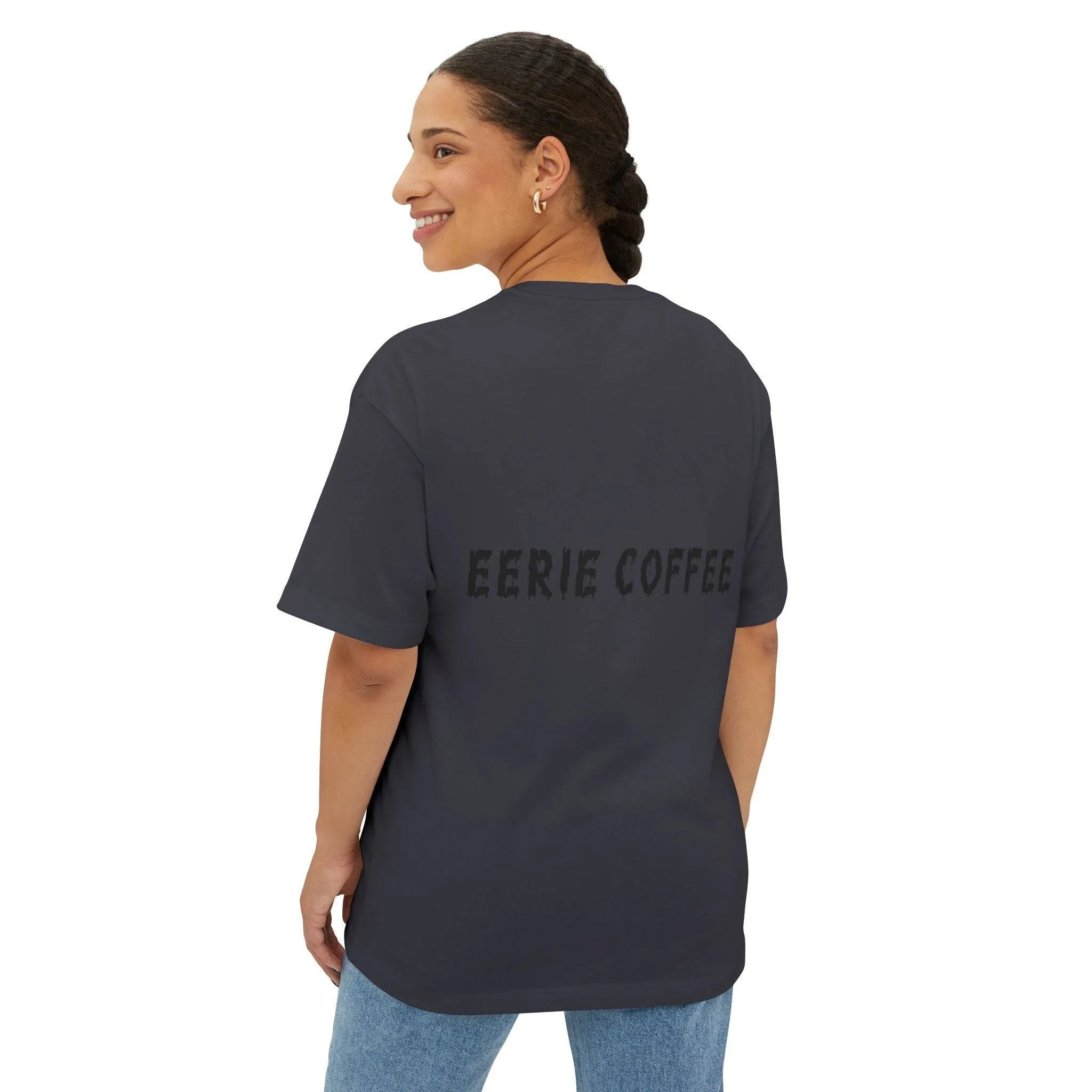 Women's Hallow Coffee Boxy Tee